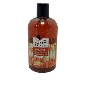 find your happy place BATH SHOWER GEL apple frosted berry 12 FL OZ